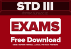 STANDARD THREE EXAMINATIONS ALL SUBJECTS