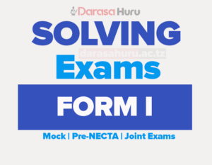 Form One Notes Computer FORM ONE TERMINAL EXAMINATION 2026 MOSHI