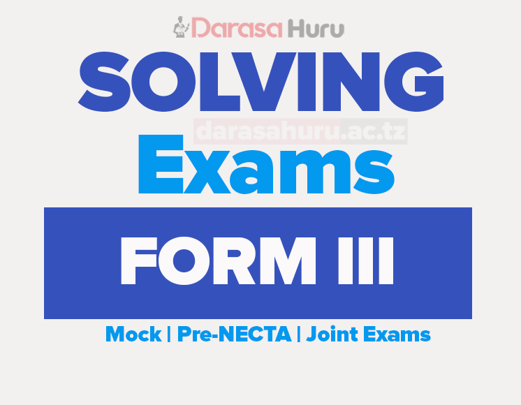 MARKAZ ISLAMIC FORM THREE MIDTERM EXAMINATIONS APRIL 2026