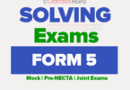 Iguguno SS Academic Communication Form Five Terminal Examination, Galanos SS Academic Communication Form Five Annual Examination May 2026