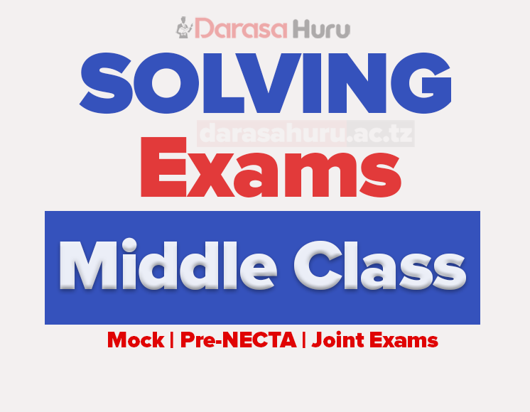 MESP TZ Middle Class Midterm Examinations March 2026