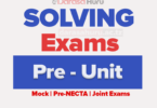 MESP TZ PRE UNIT TERMINAL EXAMINATIONS-MAY 2026