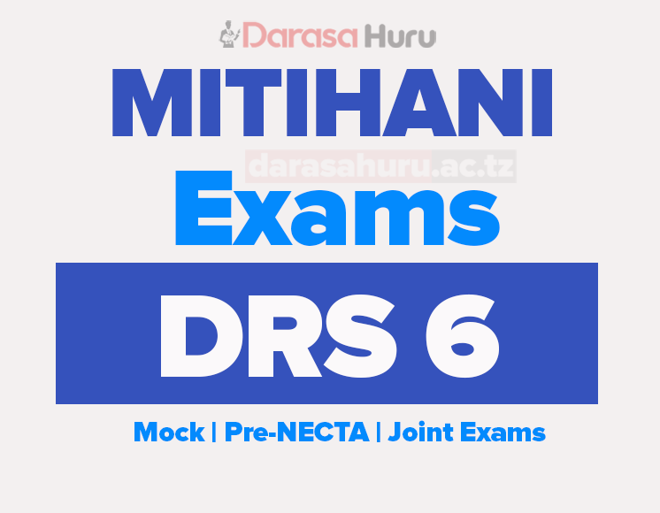 Arusha Darasa la Sita Terminal Exams,