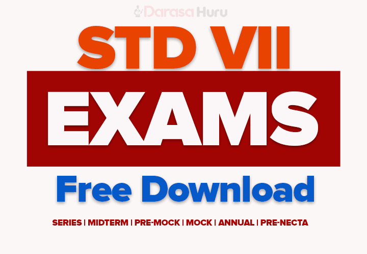 MOCK EXAMINATION FOR STANDARD SEVEN 2026 - TEMEKE MC, Kiluvya Mock Exam Standard Seven (Kisarawe DC) 2026, Nkasi DC Mtihani wa Mock Darasa la Saba 2026