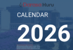 Zambia School Calendar 2026