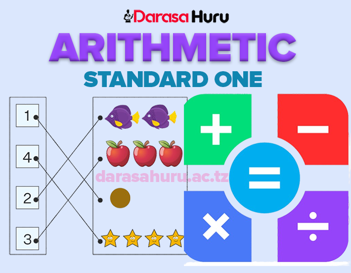 ARITHMETIC NOTES FOR STANDARD ONE - ALL CHAPTERS
