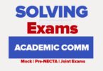 ACADEMIC COMMUNICATION FORM FIVE JOINT MOCK EXAM 2026 TABORA