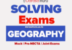 GEOGRAPHY SOLVED MOCK FORM FOUR LINDI 2026 WITH ANSWERS