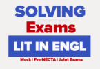 LITERATURE IN ENGLISH FORM FIVE EXAMS 2026 WITH MARKING SCHEME MBEYA CITY COUNCIL