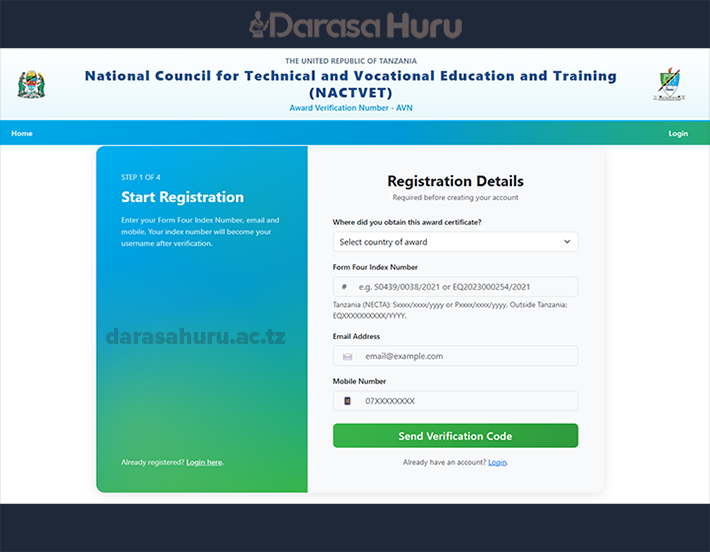 How to Get Award Verification Number (AVN) NACTVET