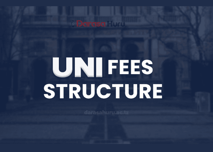 Universities Fee Structures in Tanzania 2026/2027