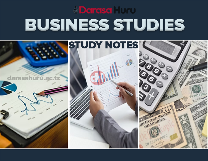 BUSINESS STUDIES NOTES FORM FIVE – ALL TOPICS