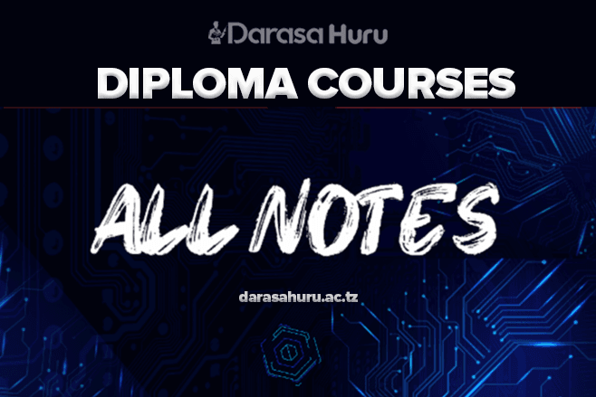 DIPLOMA COURSES STUDY NOTES PDF