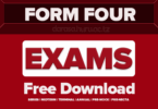 Form Four Exams Past Papers Free Download, Form Four Exams Past Papers Free Download