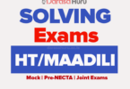 Historia ya Tanzania na Maadili Form Five Mbeya City Annual Exam 2026