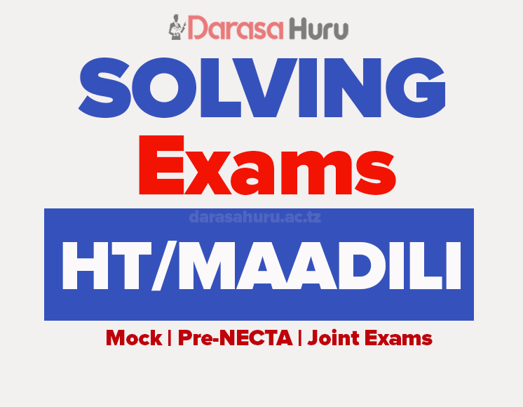 Historia ya Tanzania na Maadili Form Five Mbeya City Annual Exam 2026