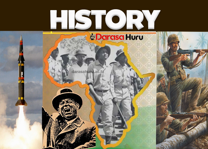 History Notes For Advanced Level Form 5 and 6 - All Topics