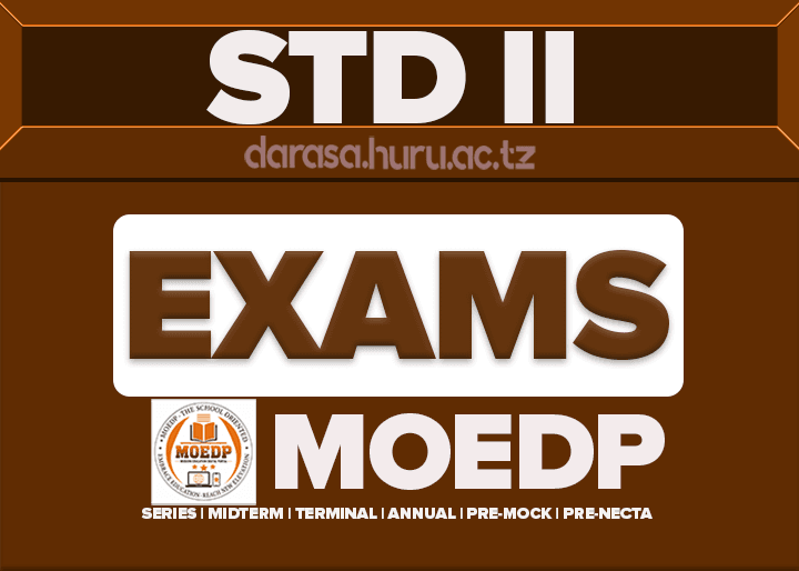 STANDARD TWO NEW MOEDP ASSESSMENT SERIES AUGUST 2026