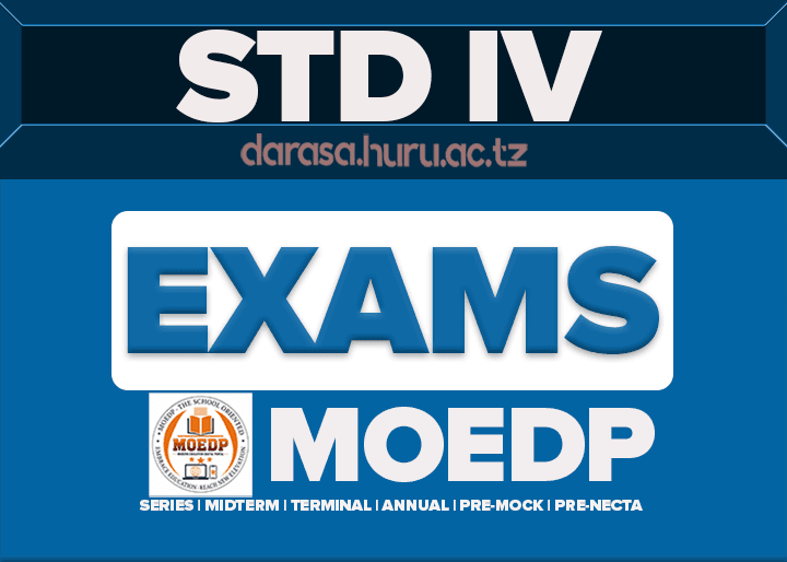 Standard Four MOEDP Free Assessment Series 7 August 2026