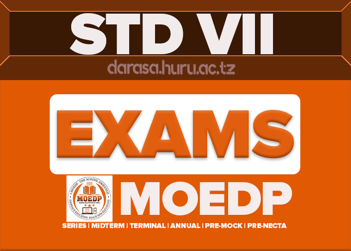 Standard Seven MOEDP Free Pre-PLSE Assessment Series 7 August 2026