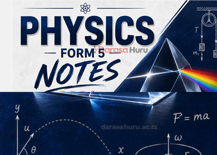 Chapter 2: Scientific Investigation - Physics Form 5, Movement - Physics Form Five, PHYSICS FORM FIVE NOTES FOR ALL TOPICS