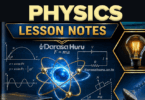 PHYSICS FORM SIX FULL NOTES - ALL TOPICS