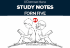 FORM FIVE NOTES FOR ALL SUBJECTS