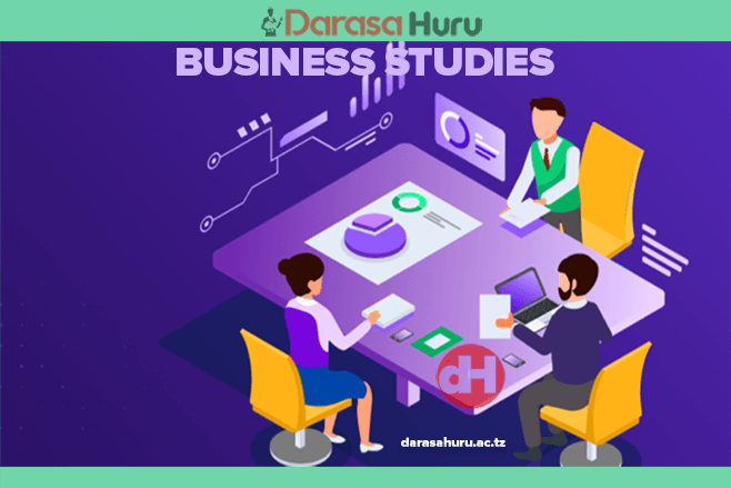 BUSINESS STUDIES NOTES FORM FIVE, Business Units, Chapter 1: Business Environment - Business Studies Form 5