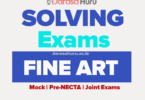 Fine Art 1 & 2 Form Four Inter-Islamic Mock Exam 2026 With Answers