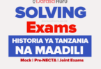 Historia ya Tanzania na Maadili Form Two Dar Es Salaam Mock Exam 2026