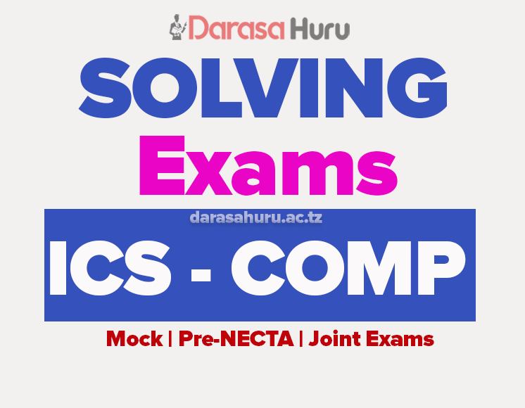 ICS 1 & 2 Form Four Inter-Islamic Mock Exam 2026 With Answers