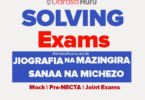 Jiografia na Mazingira Standard Four Monthly Exam September 2026 With Answers by MBIES