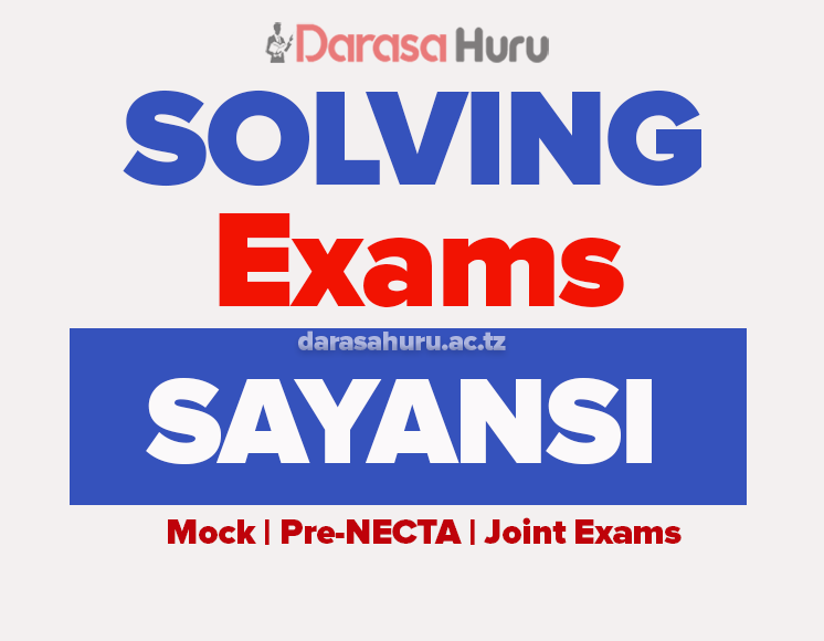Sayansi Standard Four Monthly Exam September 2026 With Answers by MBIES