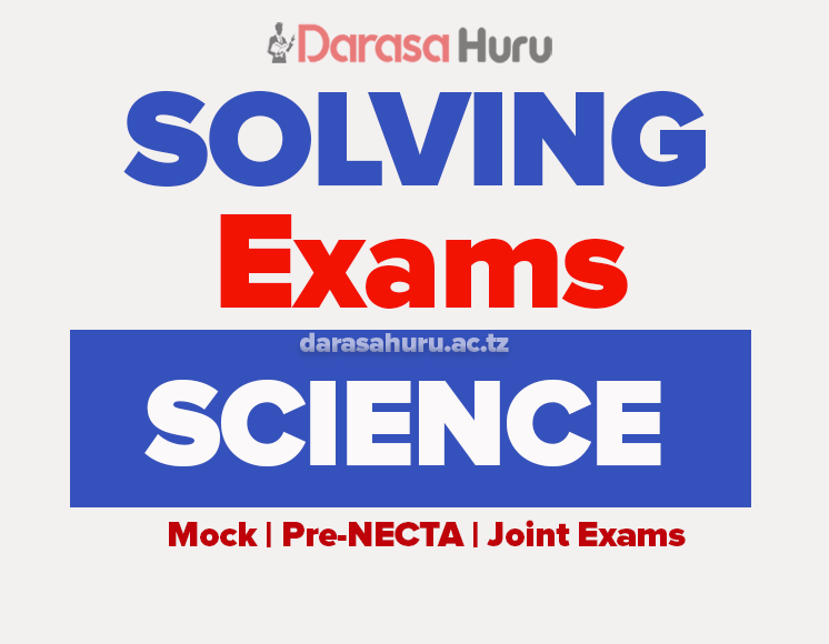 Science Standard Four Monthly Exam September 2026 With Answers by MBIES