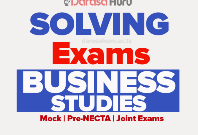 Business Form Business Studies Form Two Mock Exam July 2026 – Meatu DC