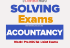 Accountancy 1 & 2 Form Six Pre-Mock Exams 2026